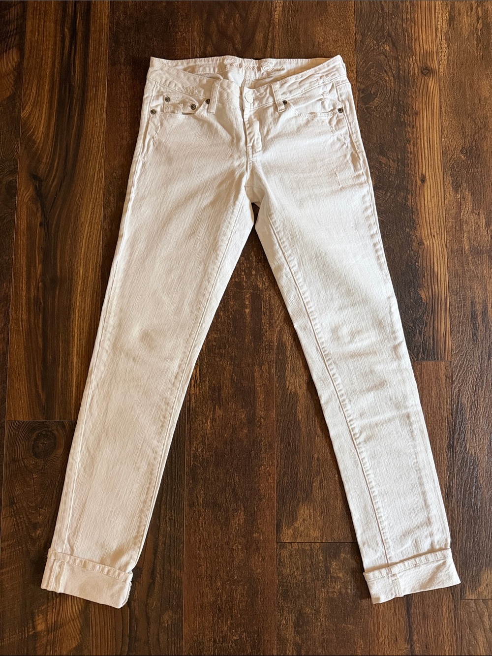 American Eagle Outfitters White Skinny Jeans